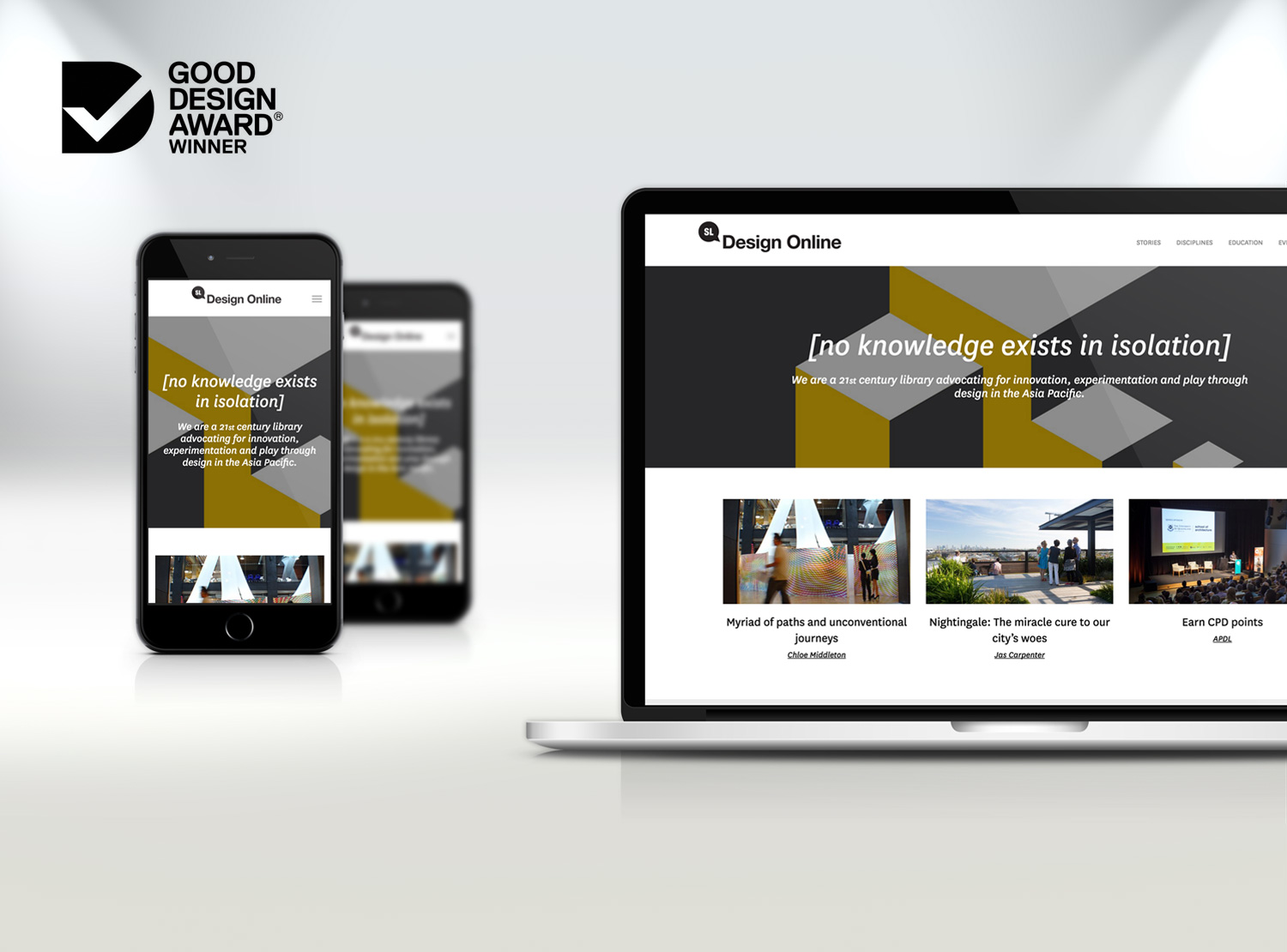 Good Design Award 2018 awarded to Design Online