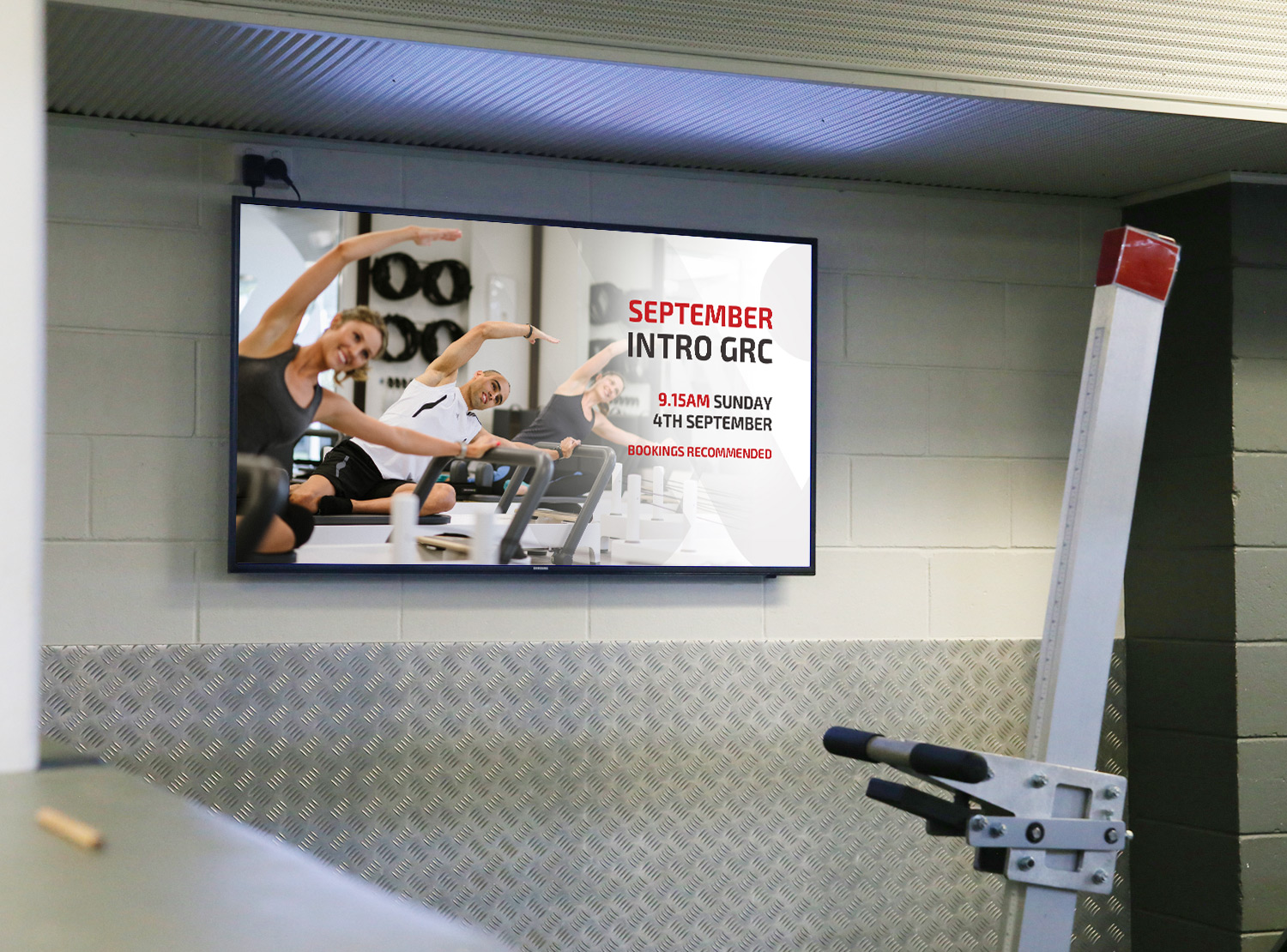 Workout Digital Signage