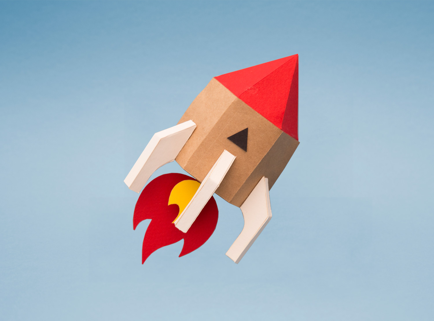 Papercraft Rocket